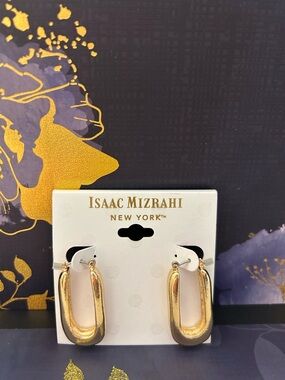 Isaac Mizrahi Oblong Hoops
